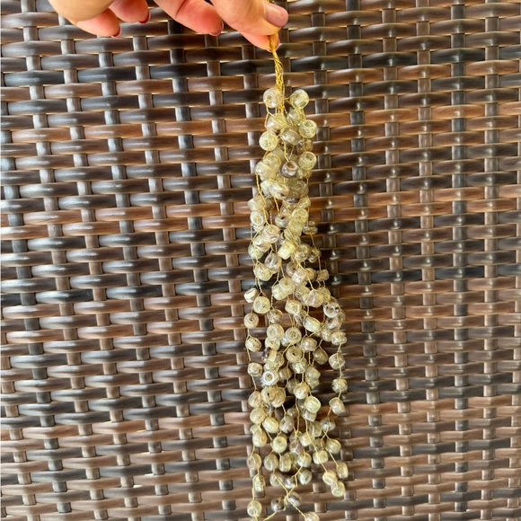 Christmas decor Hanging beads branches twisted beaded branches for craft supply - Picture 4 of 8